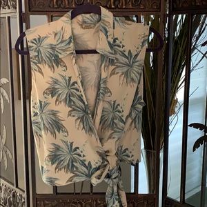 Tommy Bahama Silk Wrap Top